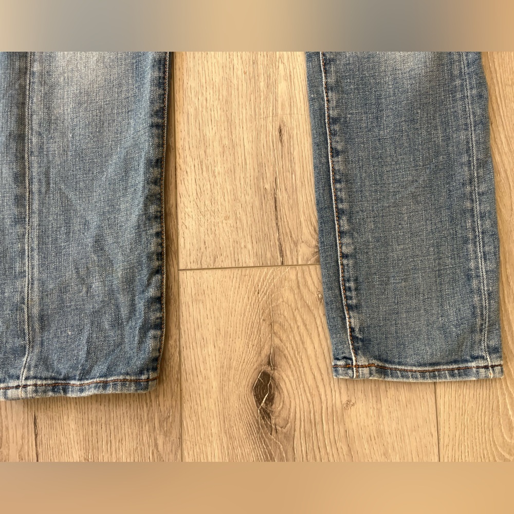 Pilcro and the Letterpress Distressed Blue Slim Jeans - Picture 2 of 5